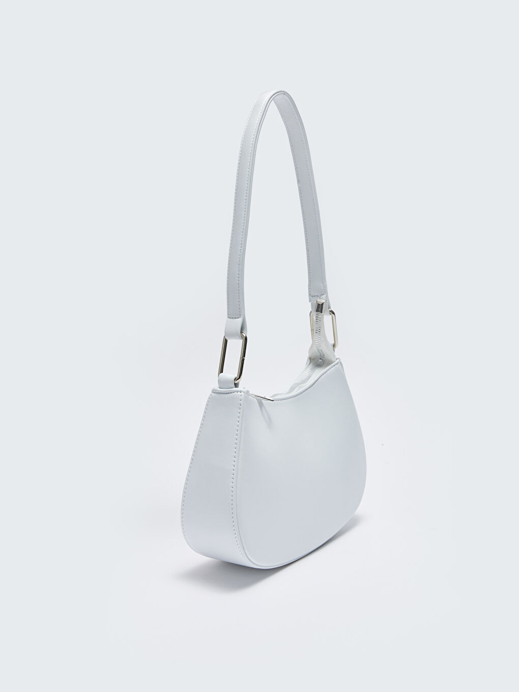 Әйелдерге арналған жасанды былғары багет сөмке-4