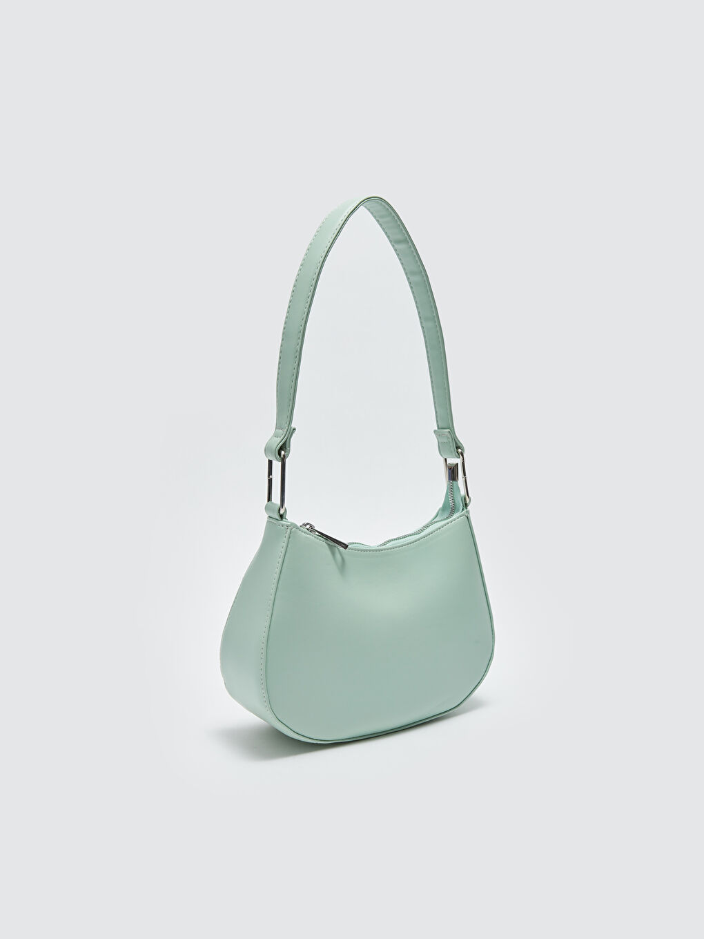 Сумка-багет из искусственной кожи для женщин-3