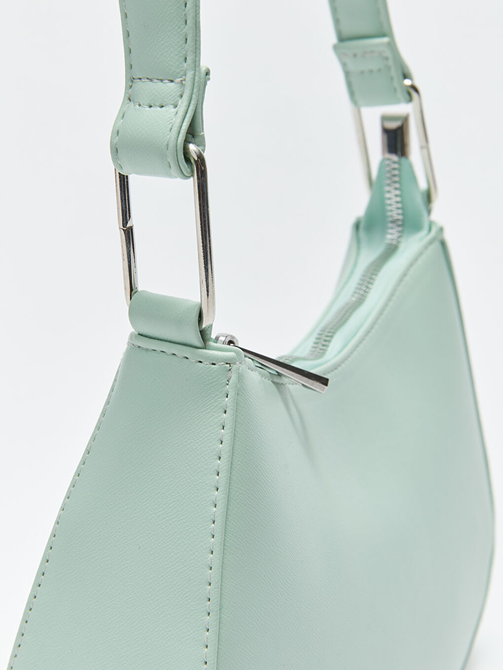 Сумка-багет из искусственной кожи для женщин-4