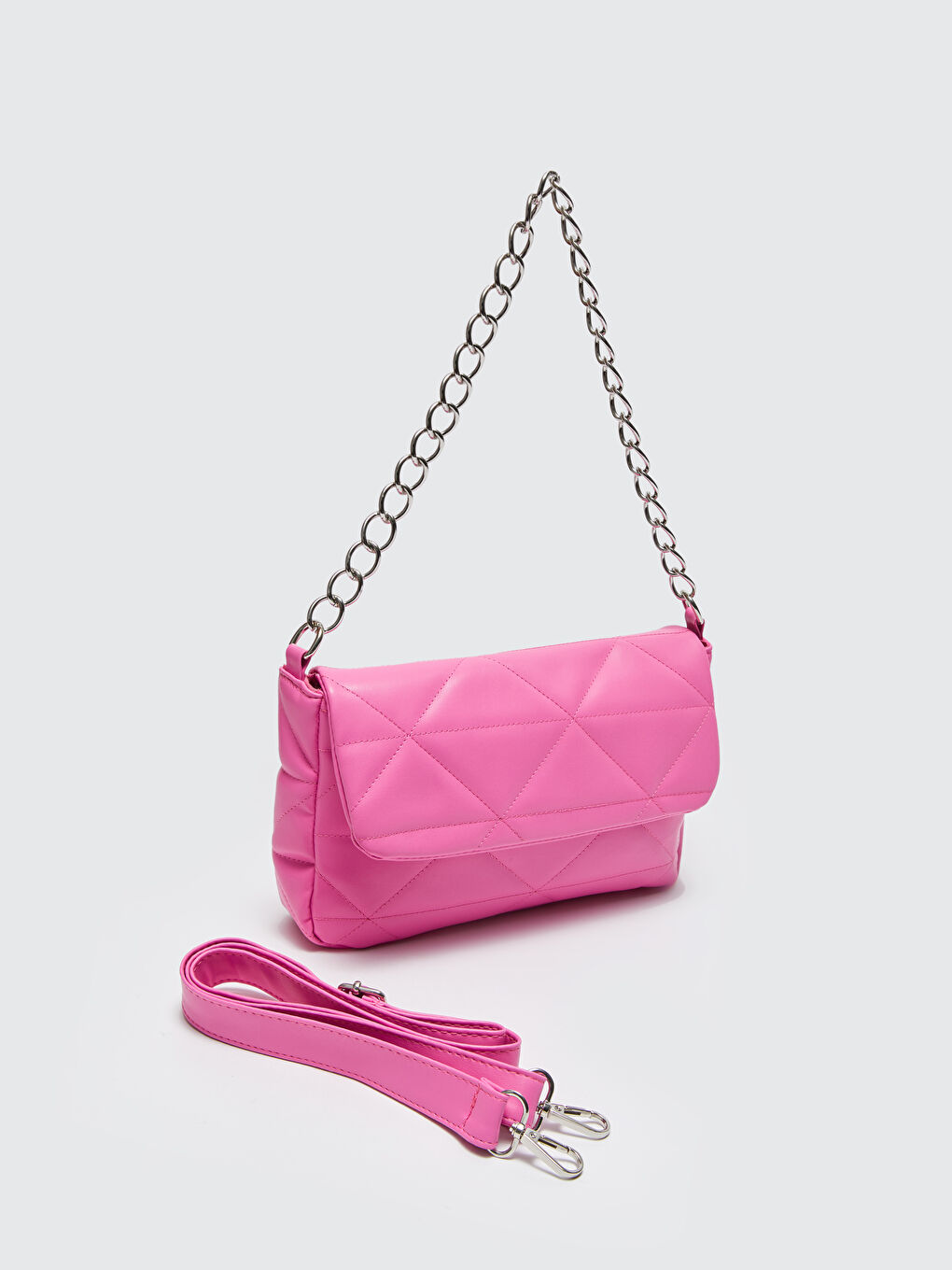 Geantă Crossbody Matlasată din Piele Ecologică pentru Femei-3