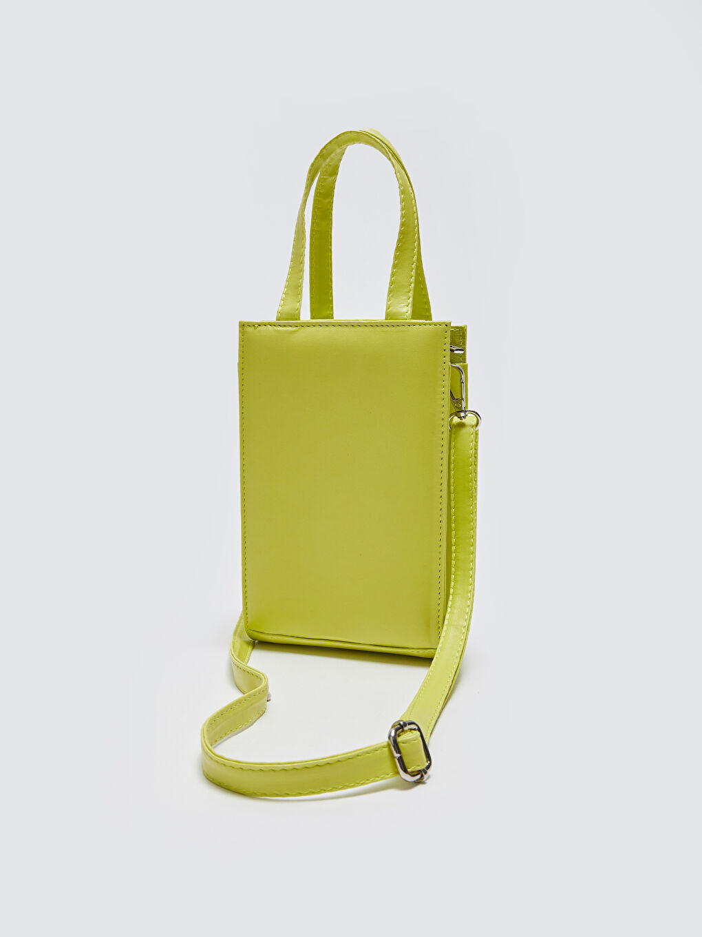 LCW ACCESSORIES Yeşil Deri Görünümlü Kadın Çapraz Çanta - 2