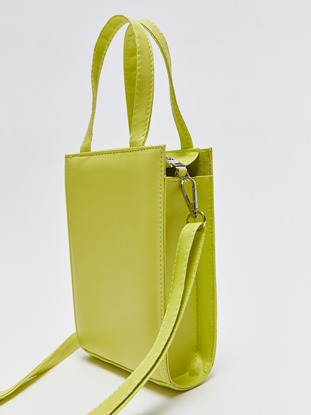 LCW ACCESSORIES Yeşil Deri Görünümlü Kadın Çapraz Çanta - 3