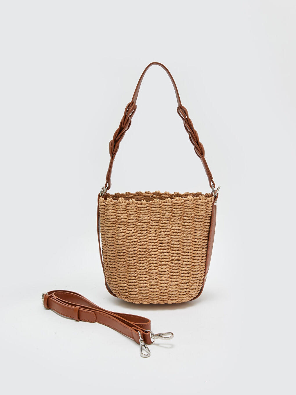 LC Waikiki Straw Women's Crossbody Bag -S3BJ64Z8-QPX