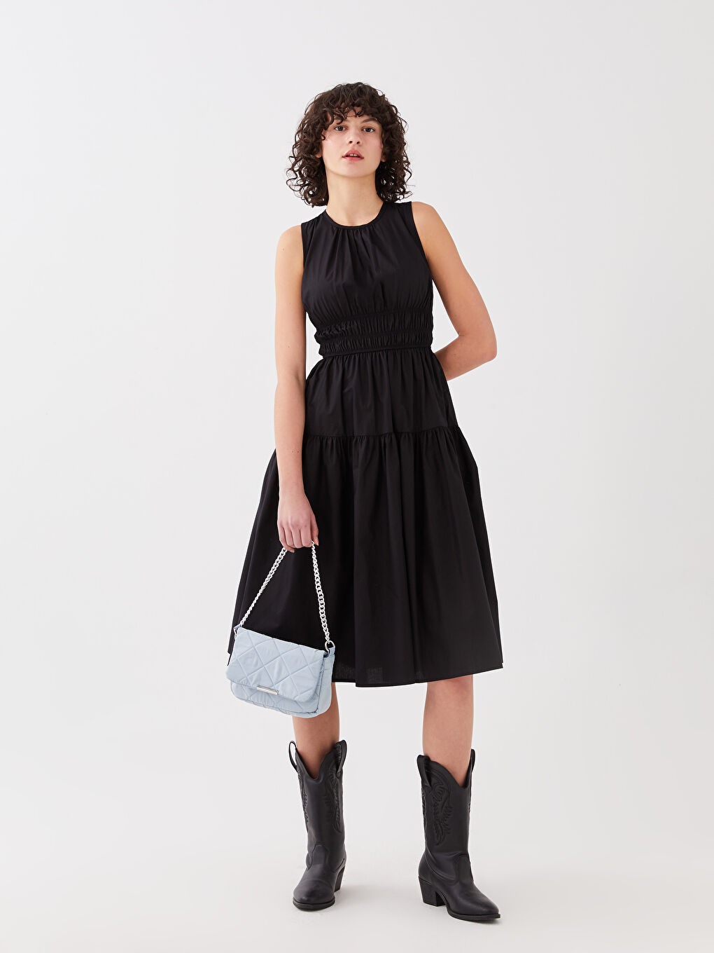 Стеганая Женская Сумка Кроссбоди из Парашютной Ткани-1