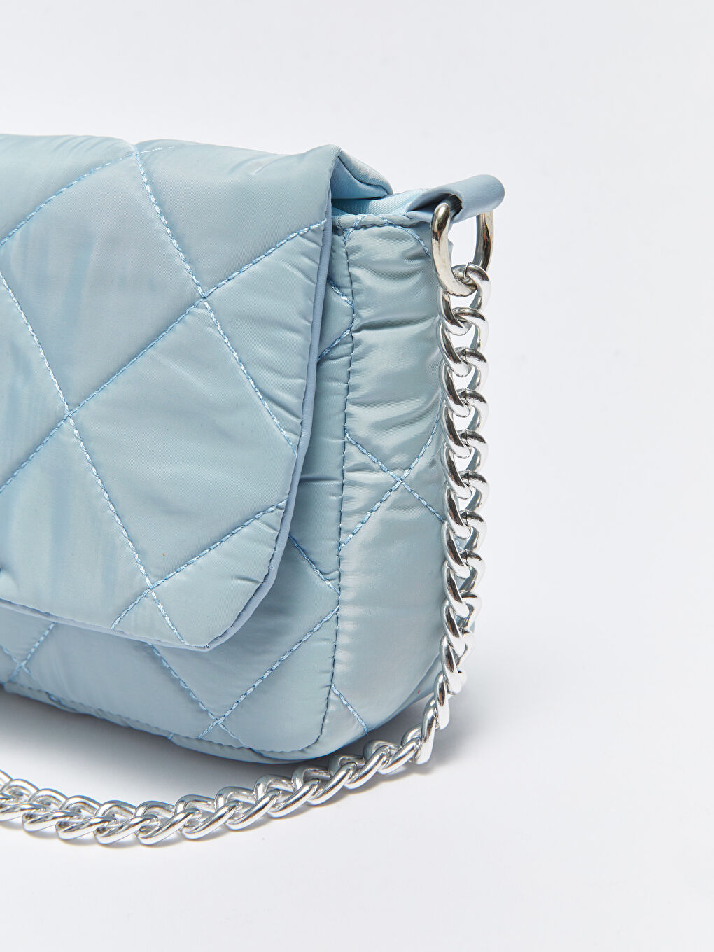 Стеганая Женская Сумка Кроссбоди из Парашютной Ткани-4