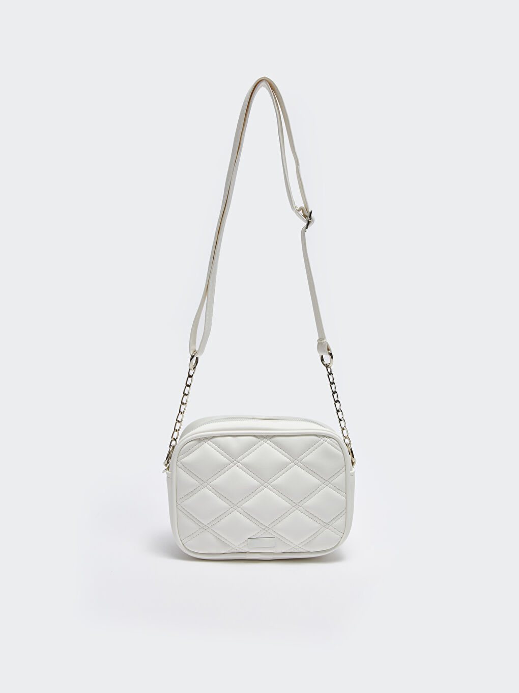 حقيبة كروس بودي مبطنة بمظهر الجلد للسيدات-2