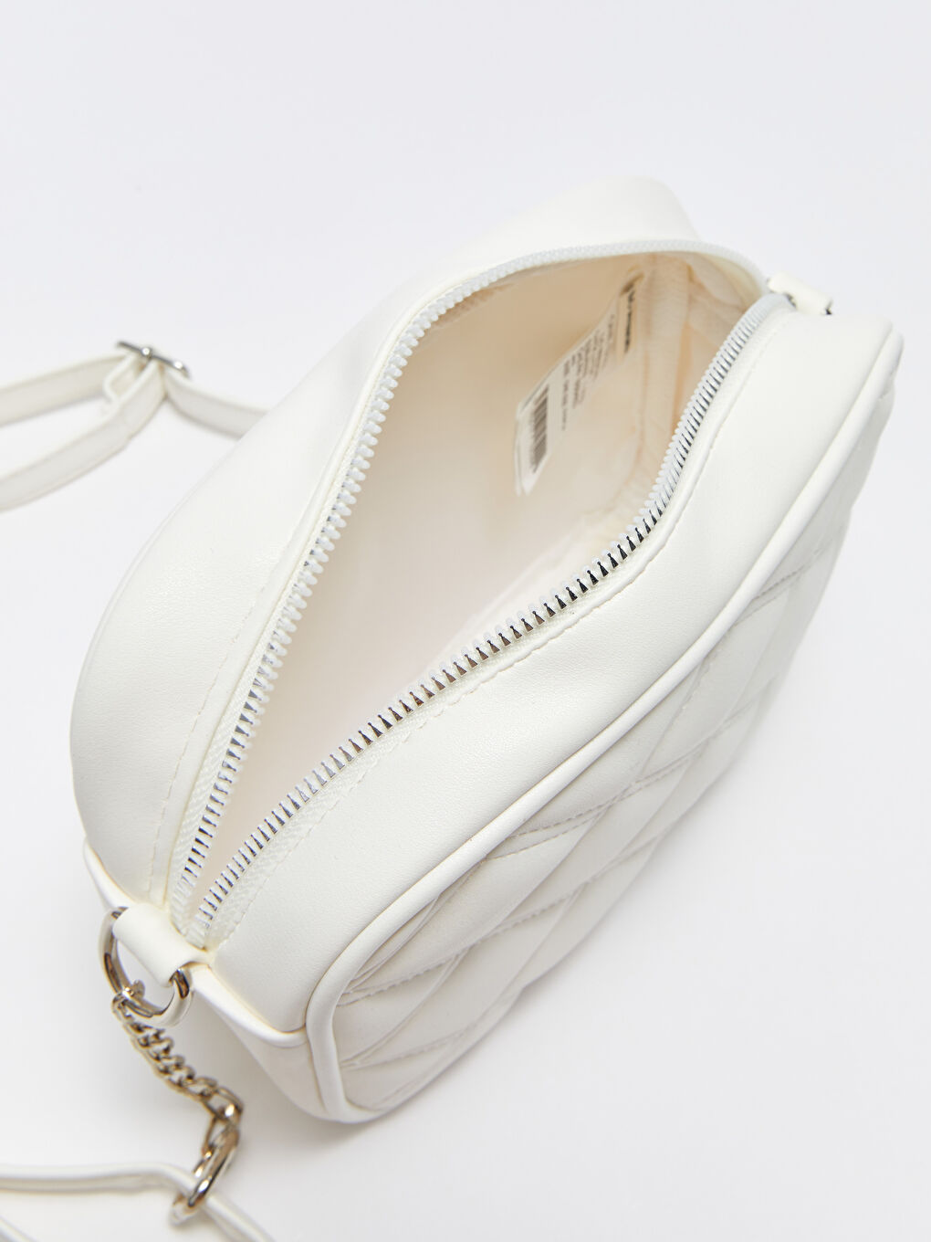 حقيبة كروس بودي مبطنة بمظهر الجلد للسيدات-5