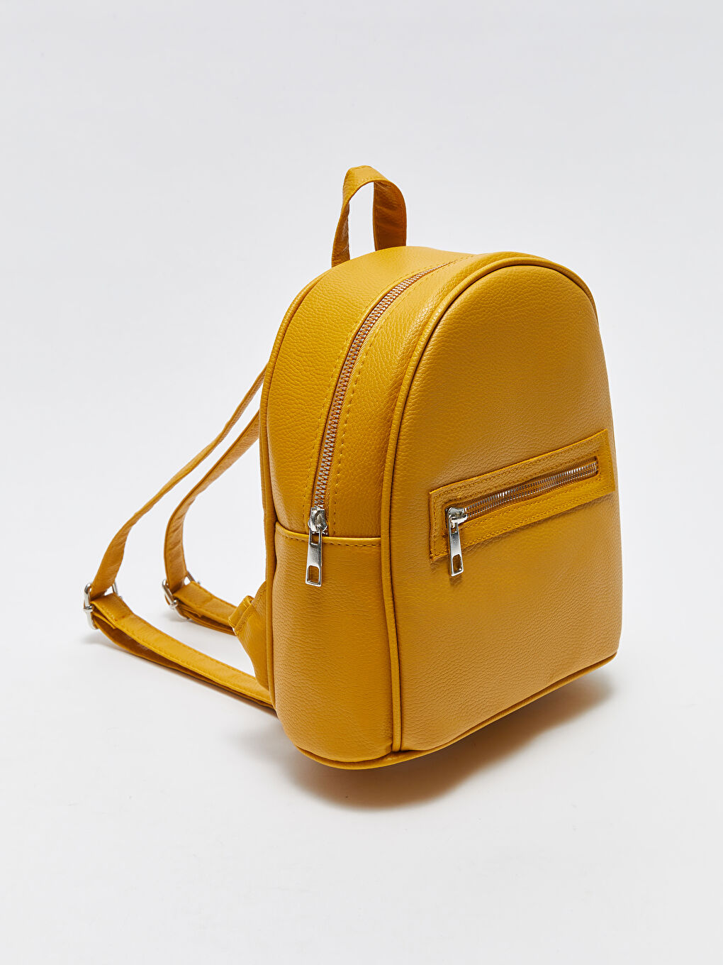 Rucsac pentru Femei cu Aspect de Piele-4