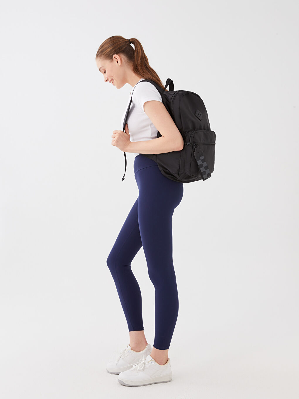 Women's Backpack with Tag Detail -S3BJ90Z8-HUC