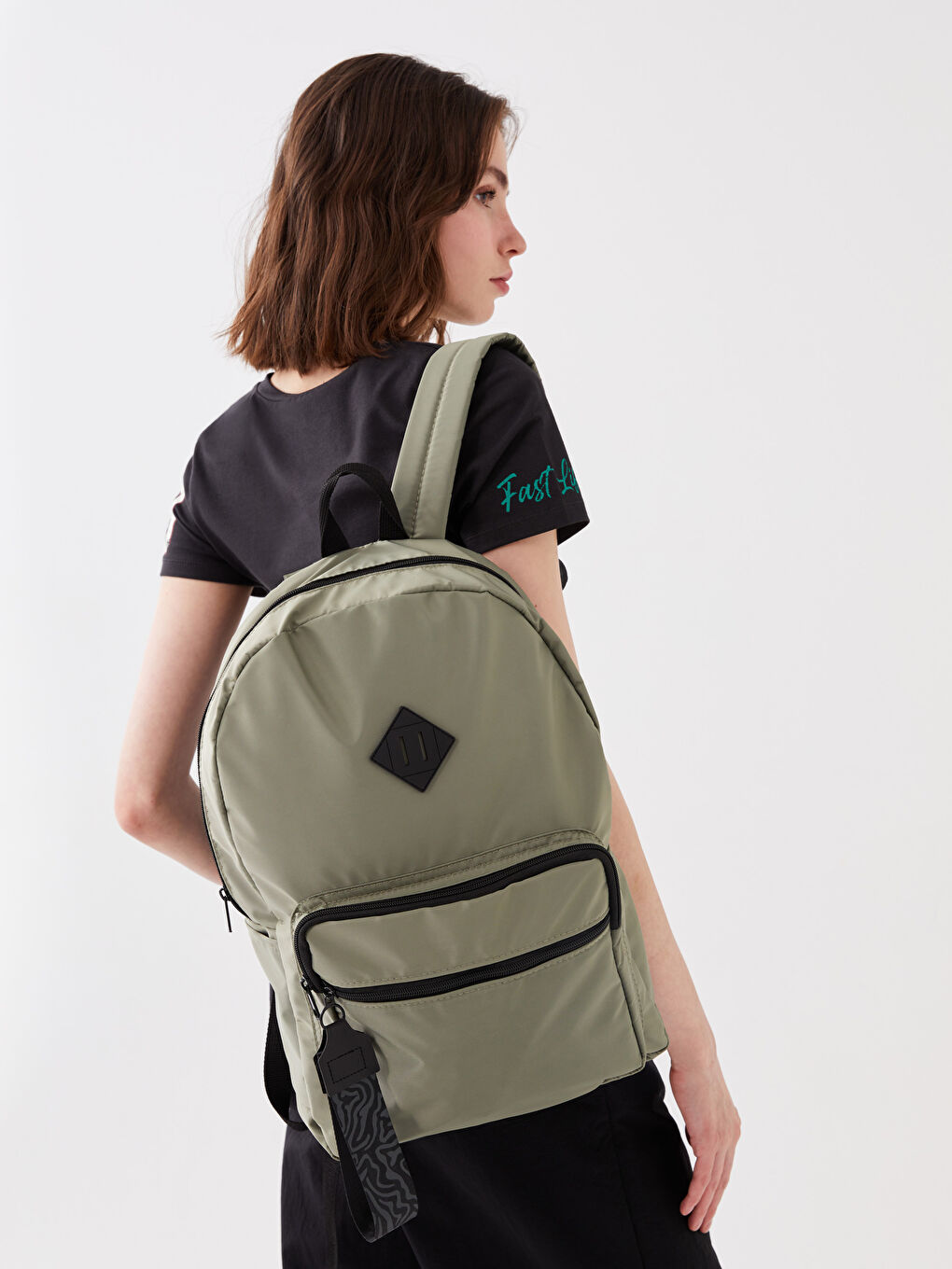 Rucsac pentru Femei cu Detaliu Etichetă