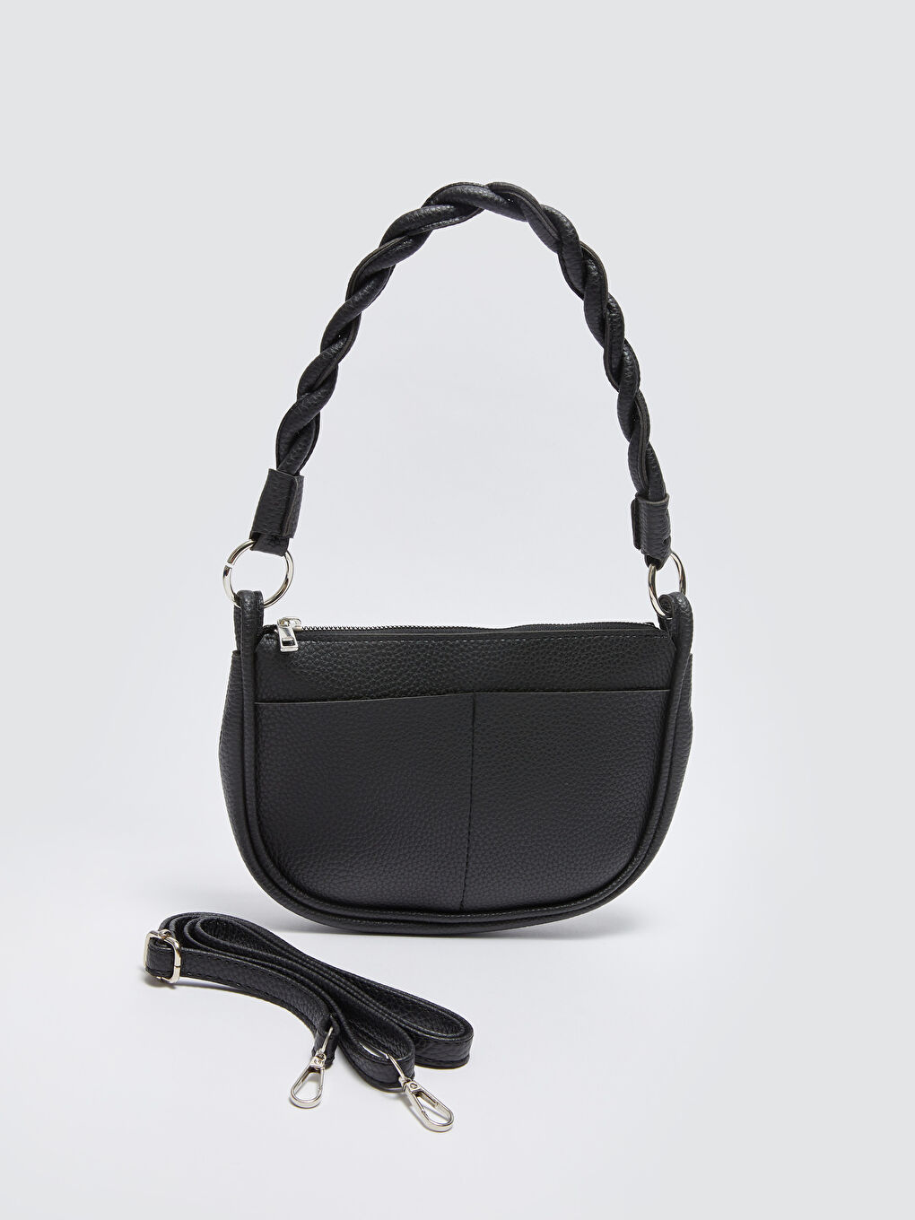 حقيبة باغيت جلد صناعي للسيدات-4