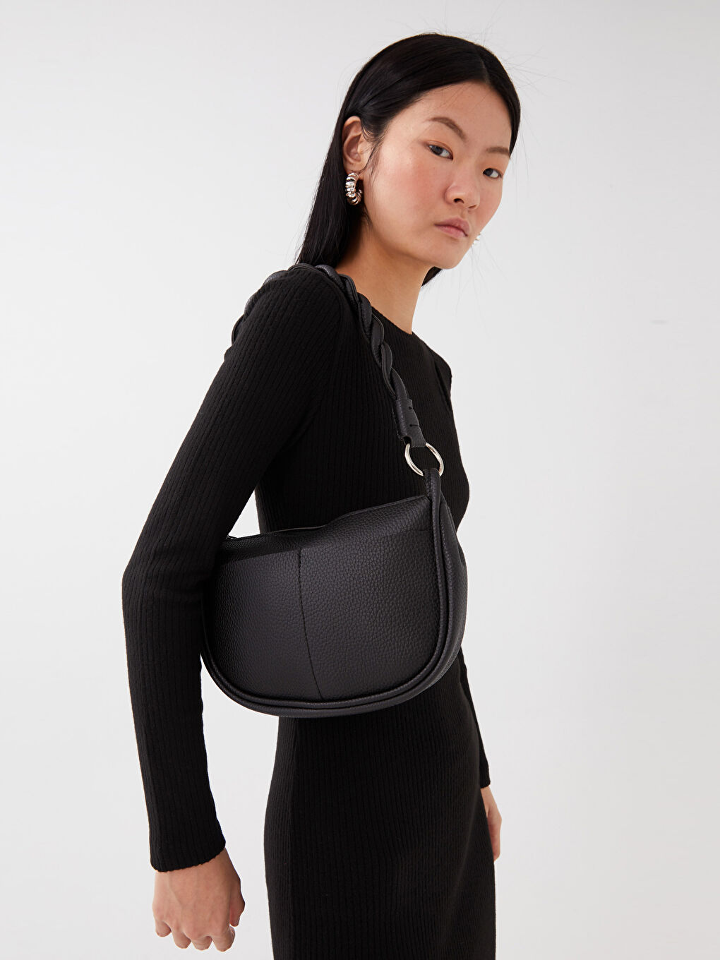 حقيبة باغيت جلد صناعي للسيدات