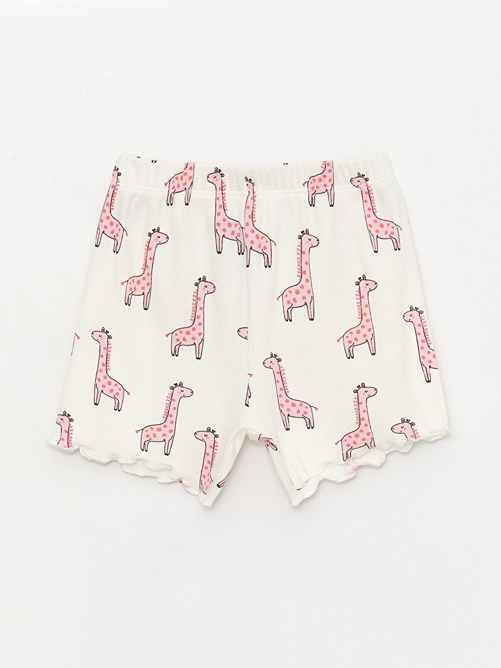 ჩვილების გოგონებისთვის მოკლე პიჟამის ნაკრები-2