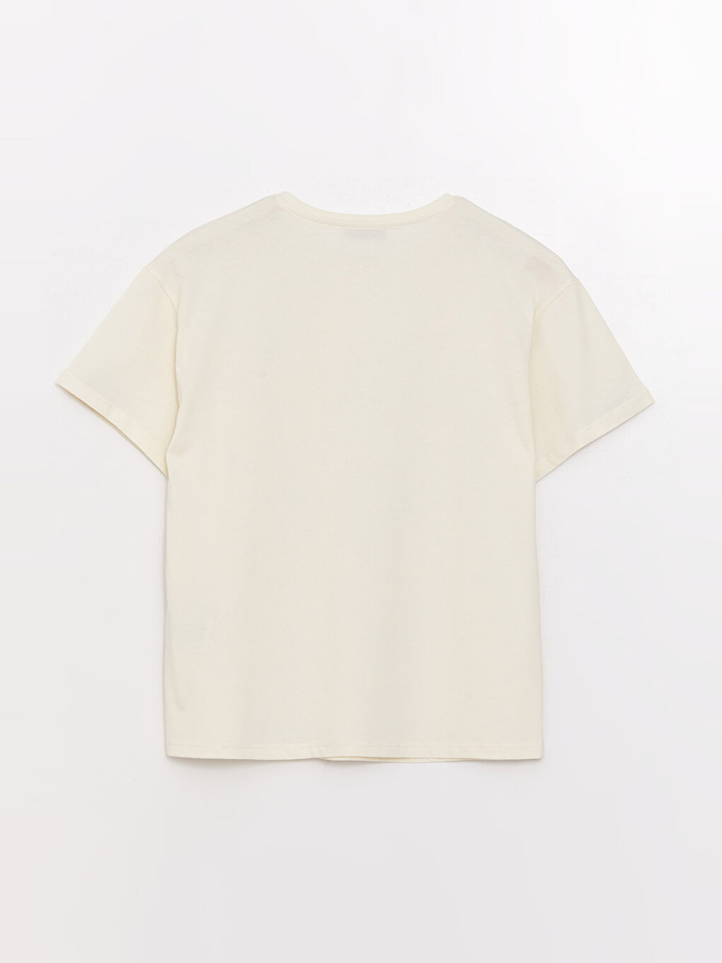 LCWAIKIKI Classic Women's Crew Neck Embroidered T-Shirt -S3BK63Z8-QVK