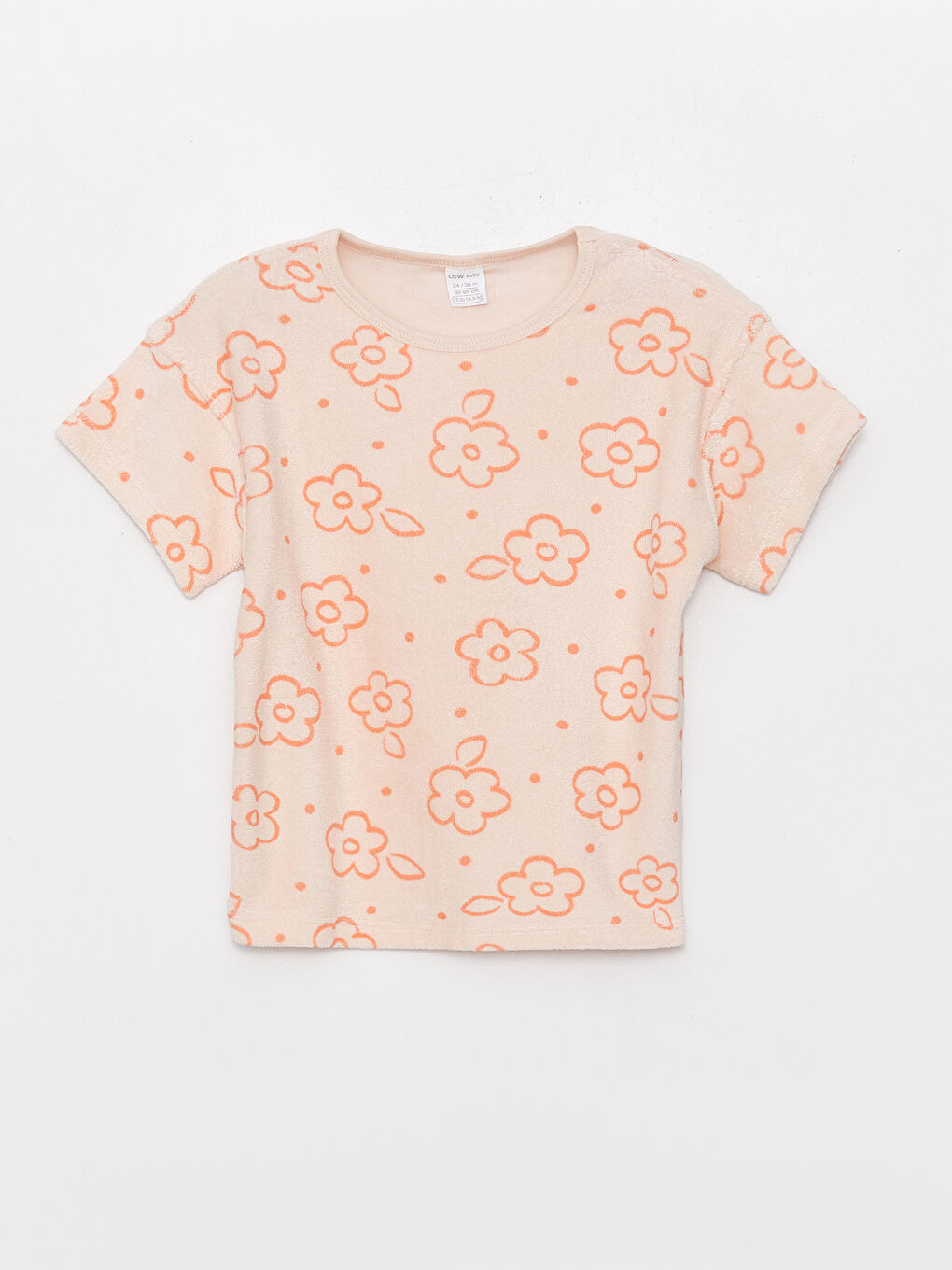 Pembe Kız Bebek Şortlu Pijama Takımı-1