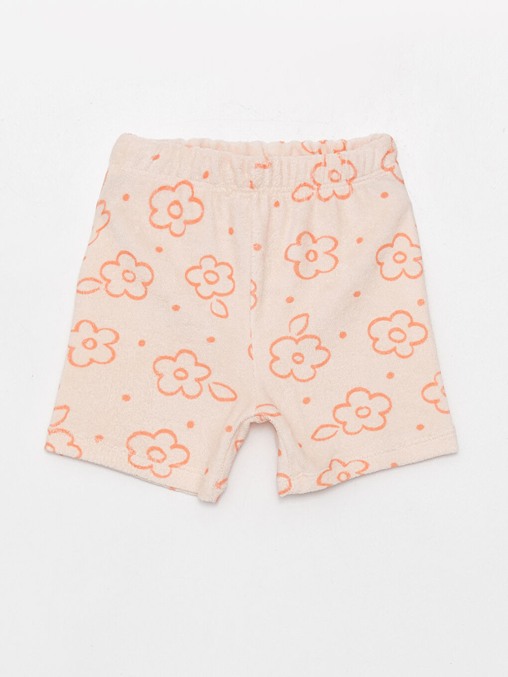 Pembe Kız Bebek Şortlu Pijama Takımı-2