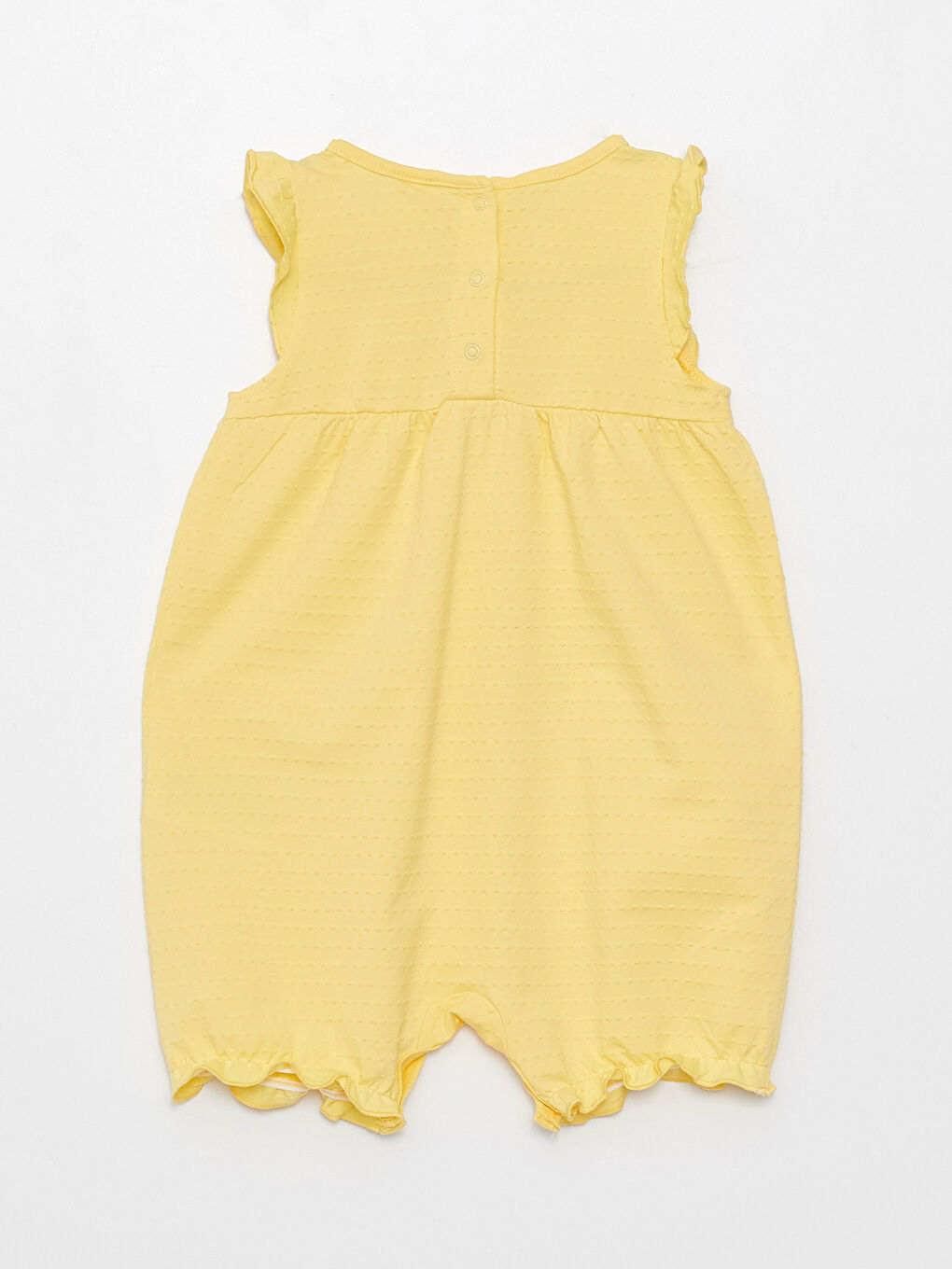 Дөңгелек жағалы қыз бала комбинезоны-1