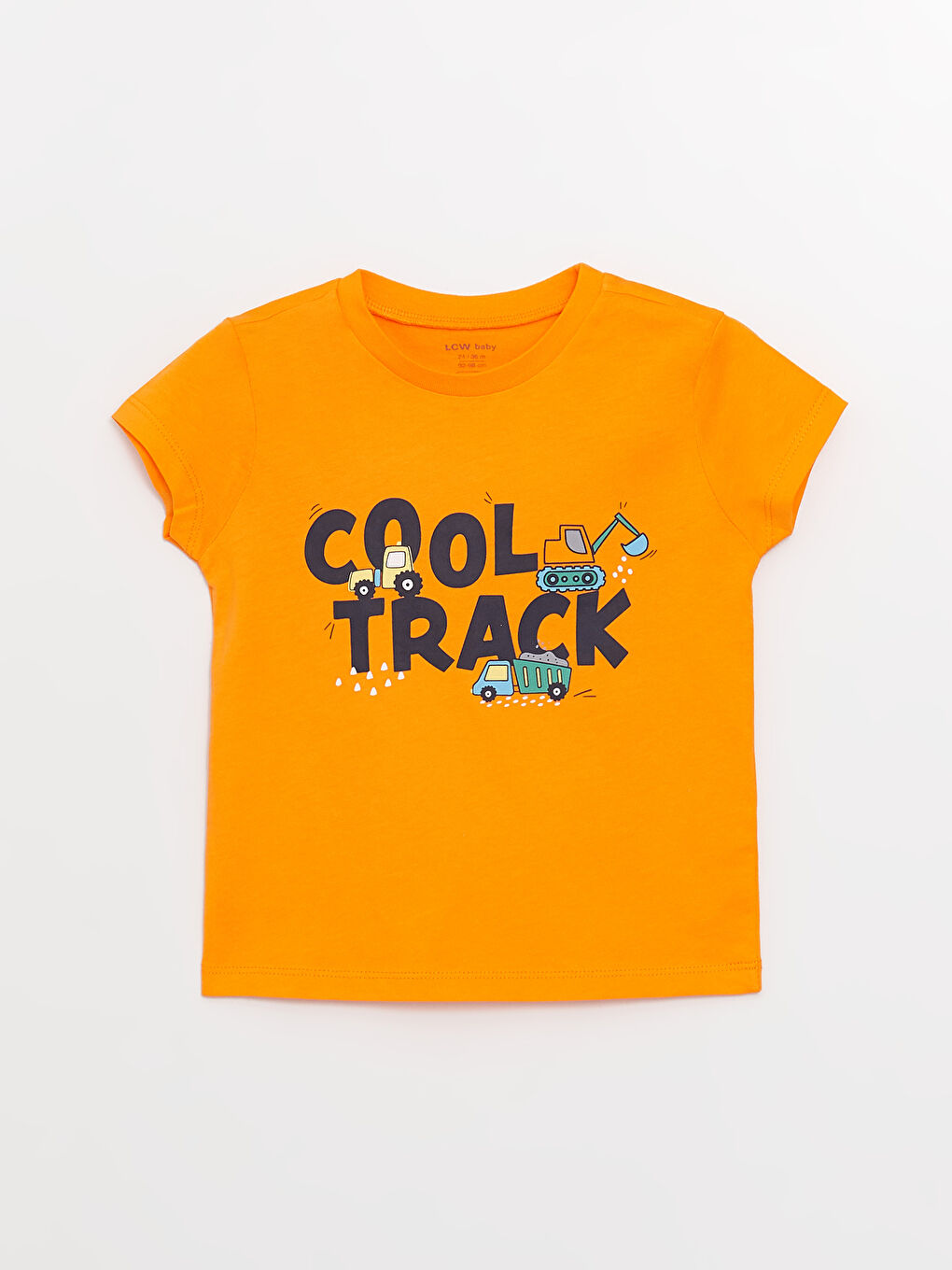 მრგვალი საყელო ნაბეჭდი პატარა ბიჭებისთვის პიჟამის კომპლექტი-1