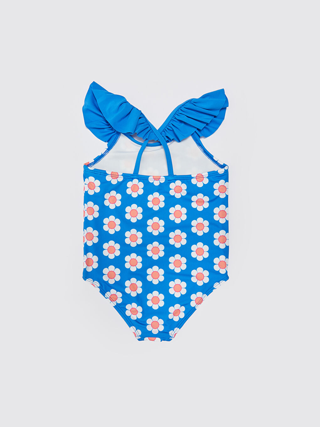 Crew Neck Printed Baby Girl Swimsuit -S3BL10Z1-LQL