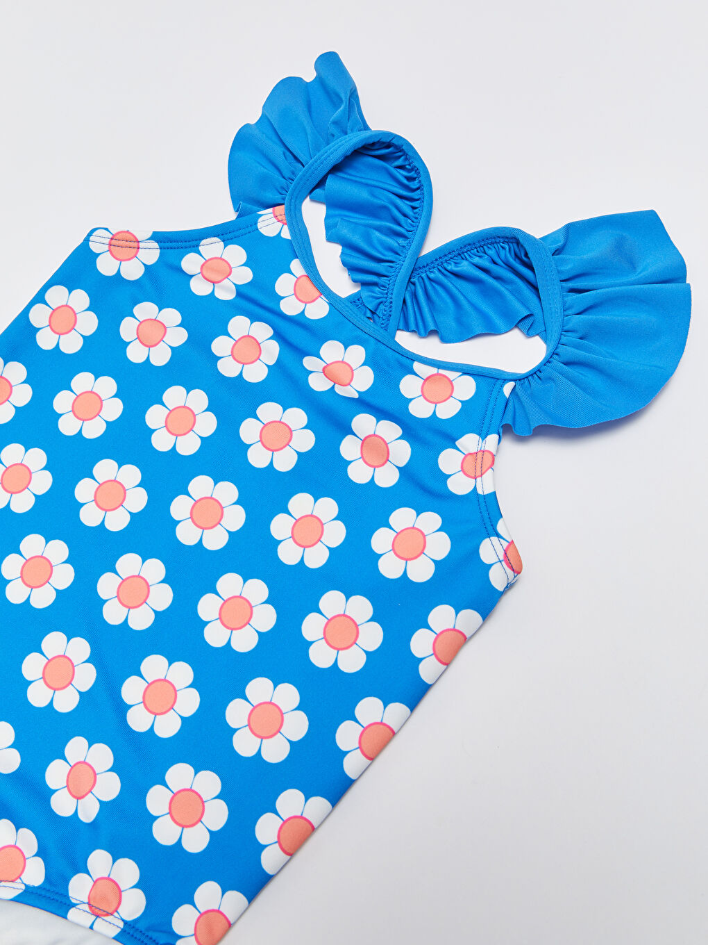 Crew Neck Printed Baby Girl Swimsuit -S3BL10Z1-LQL