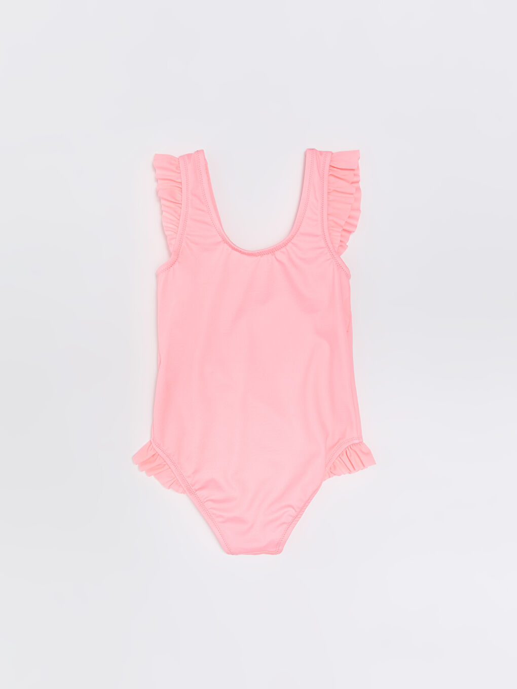 Crew Neck Printed Baby Girl Swimsuit -S3BL25Z1-D4G
