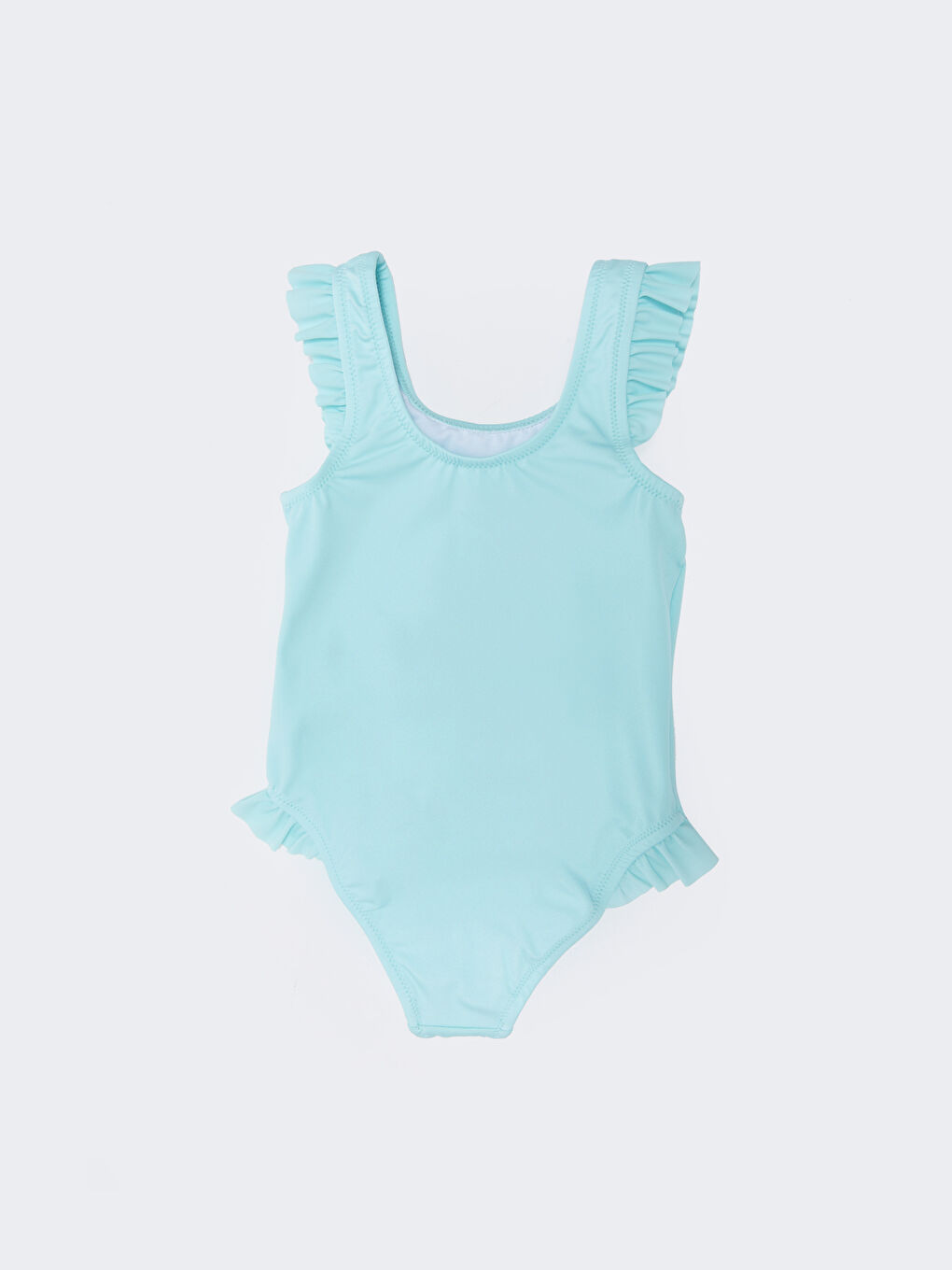 Crew Neck Printed Baby Girl Swimsuit -S3BL25Z1-DJP