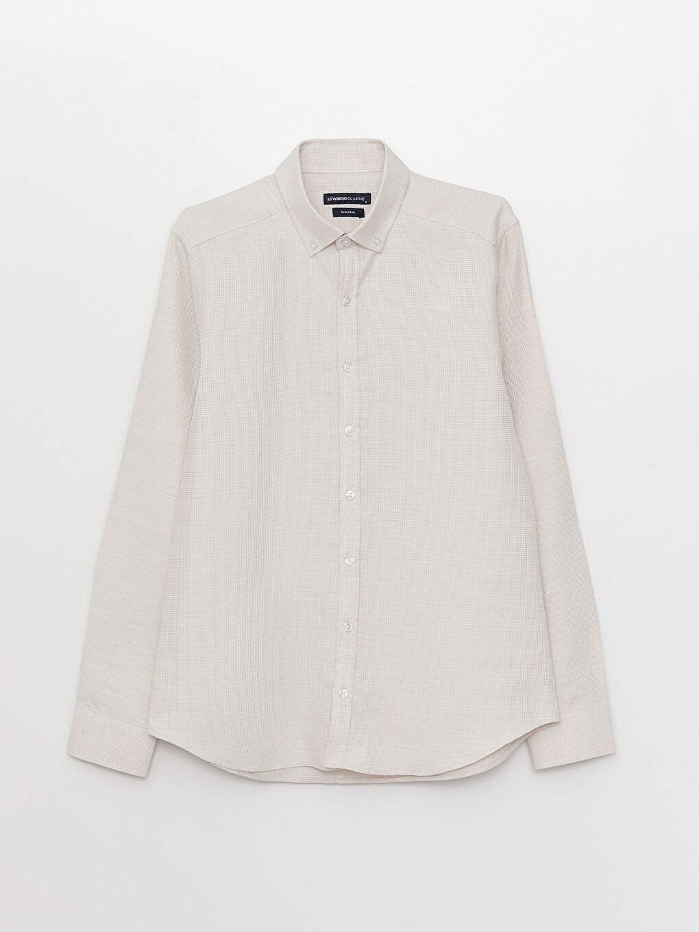 SOUTHBLUE Slim Fit Long Sleeve Dobby Men's Shirt -S3BL31Z8-CR8