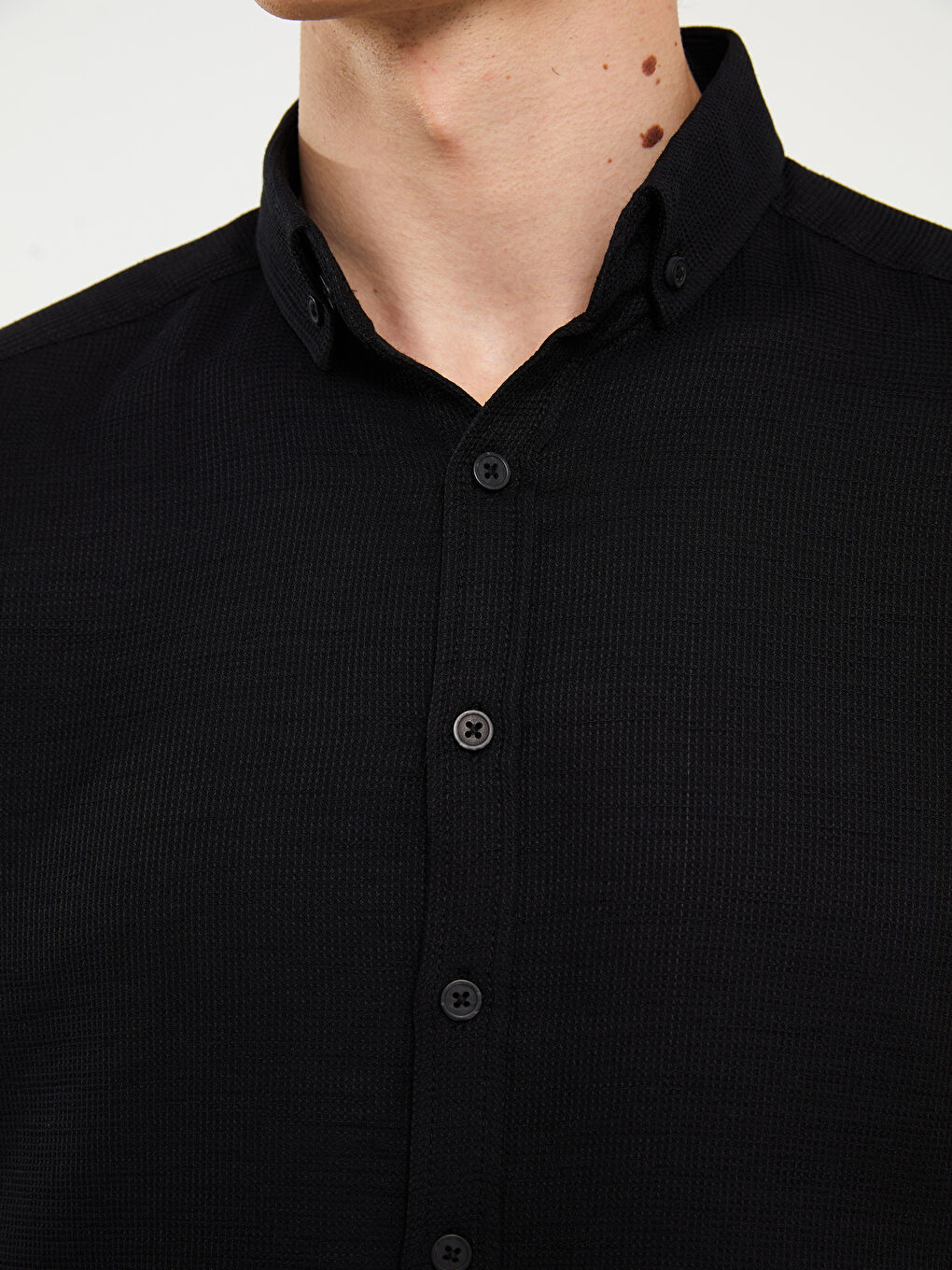 SOUTHBLUE Slim Fit Long Sleeve Dobby Men's Shirt -S3BL31Z8-CVL