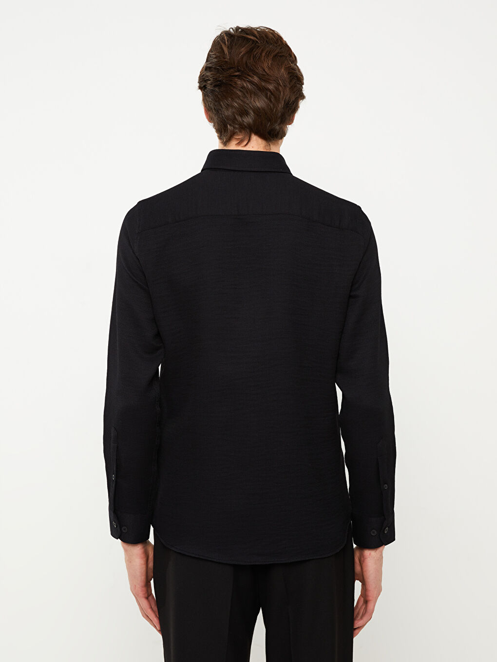 SOUTHBLUE Slim Fit Long Sleeve Dobby Men's Shirt -S3BL31Z8-CVL