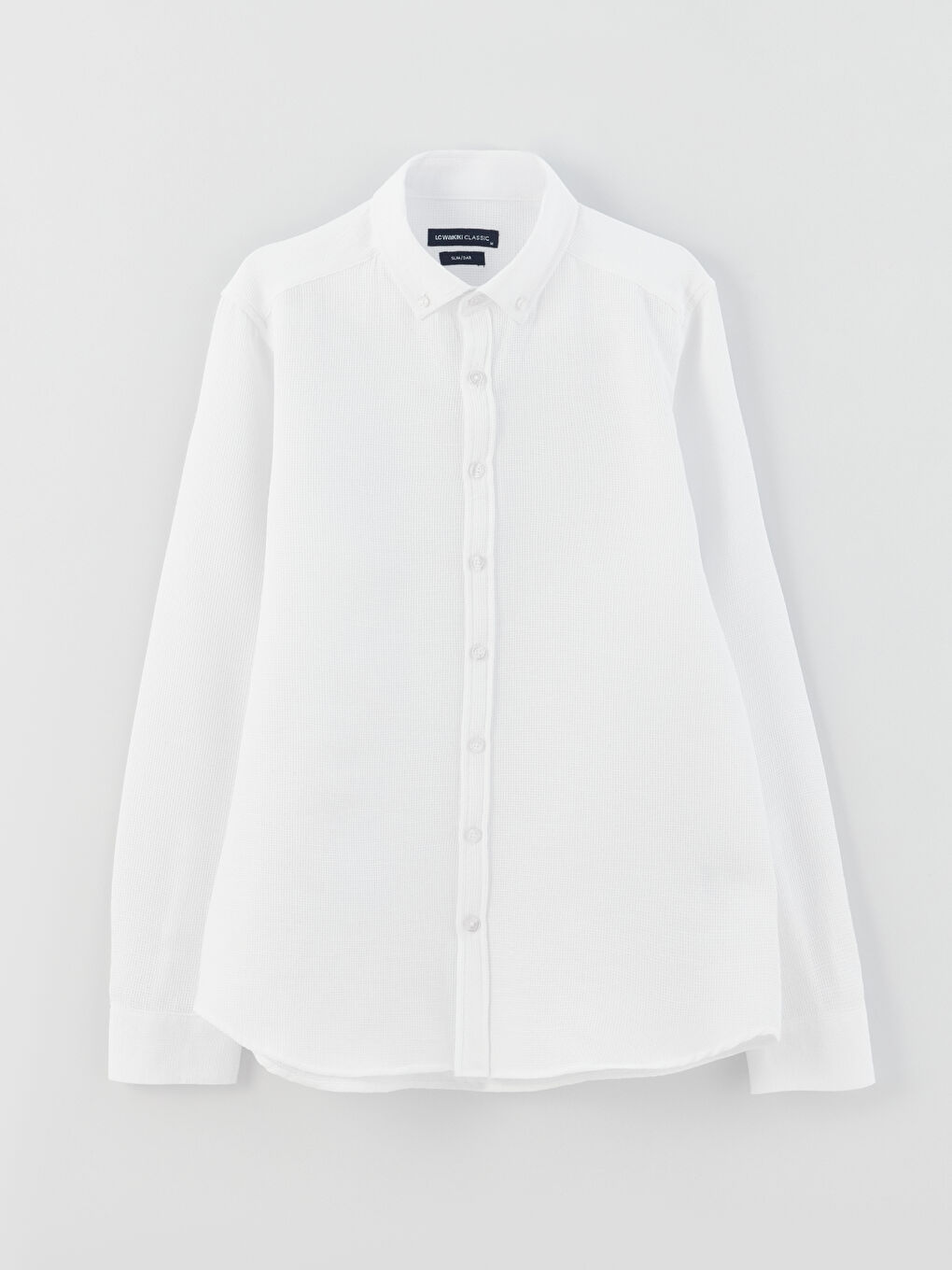 SOUTHBLUE Slim Fit Long Sleeve Dobby Men's Shirt -S3BL31Z8-Q6K