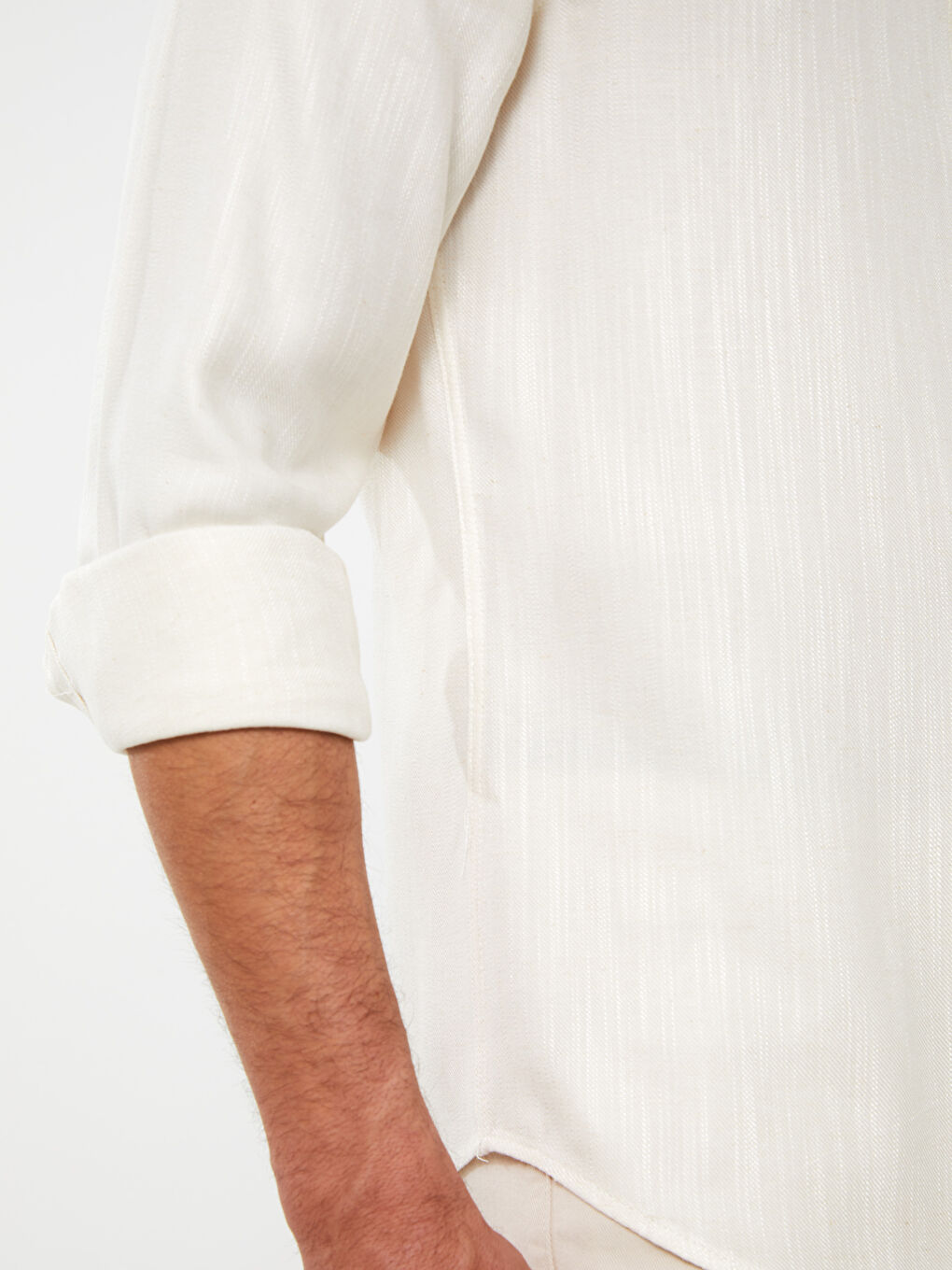 Chemise à Manches Longues Coupe Régulière pour Hommes-3