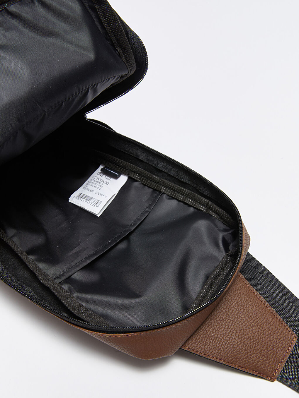 Сумка-Слинг Мужская из Искусственной Кожи-5