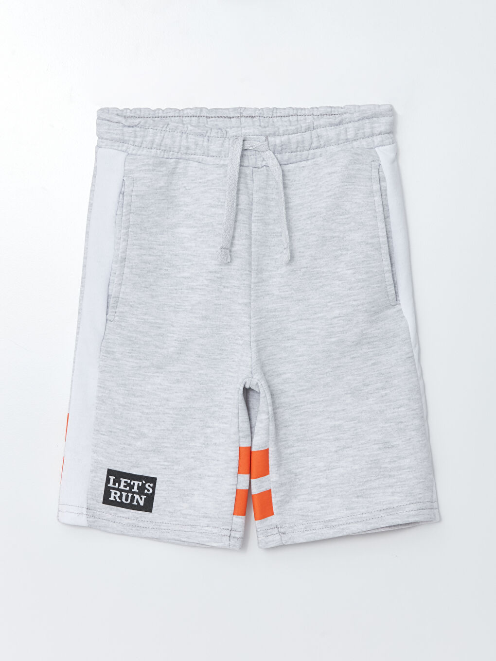 Elastic Waist Printed Boy Shorts -S3BM02Z4-LAL