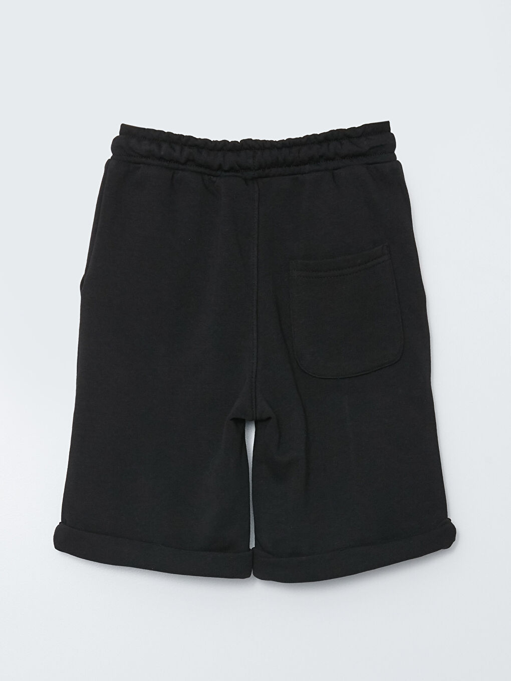 Basic Elastic Waist Boy Shorts -S3BM03Z4-CVL