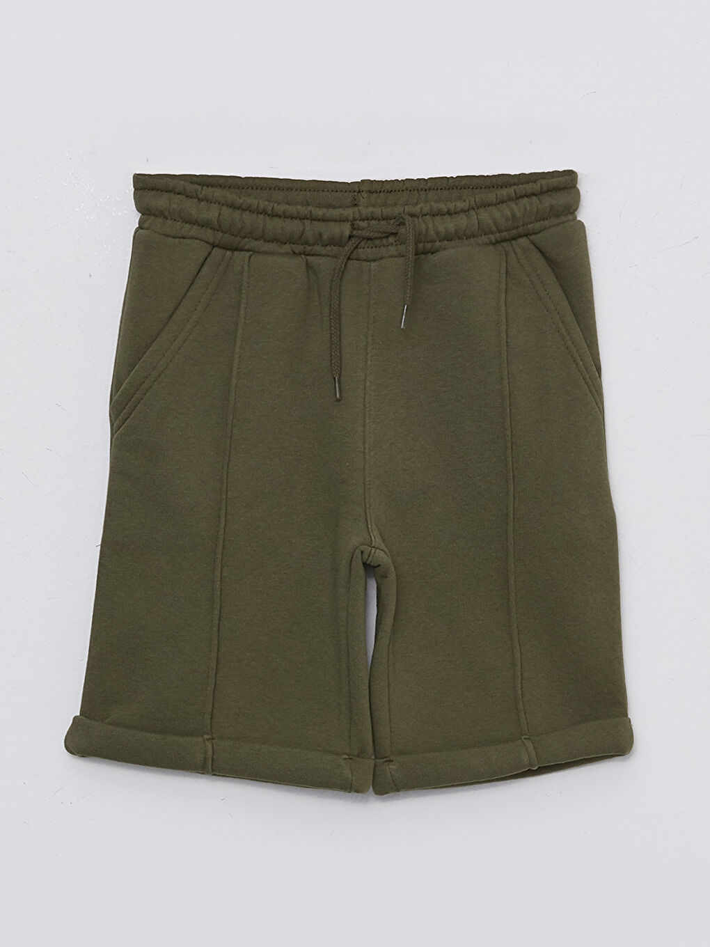 Elasticated Waist Basic Boys' Shorts -S3BM03Z4-SZY