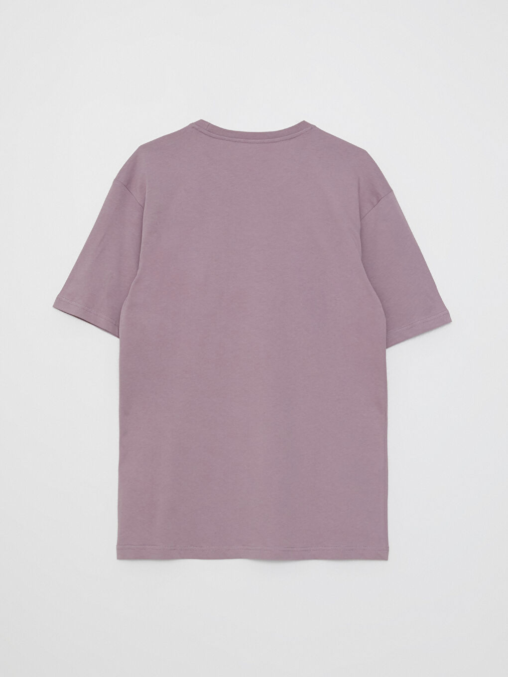 Crew Neck Printed Combed Cotton Men's T-Shirt -S3BM45Z8-GX4