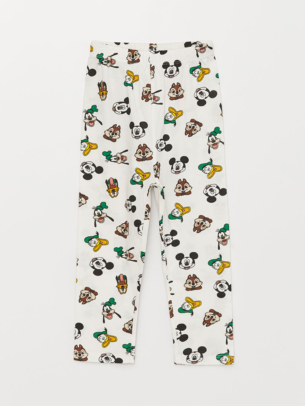 Polo Neck Short Sleeve Mickey Mouse Printed Baby Boys' Pyjama Set-2