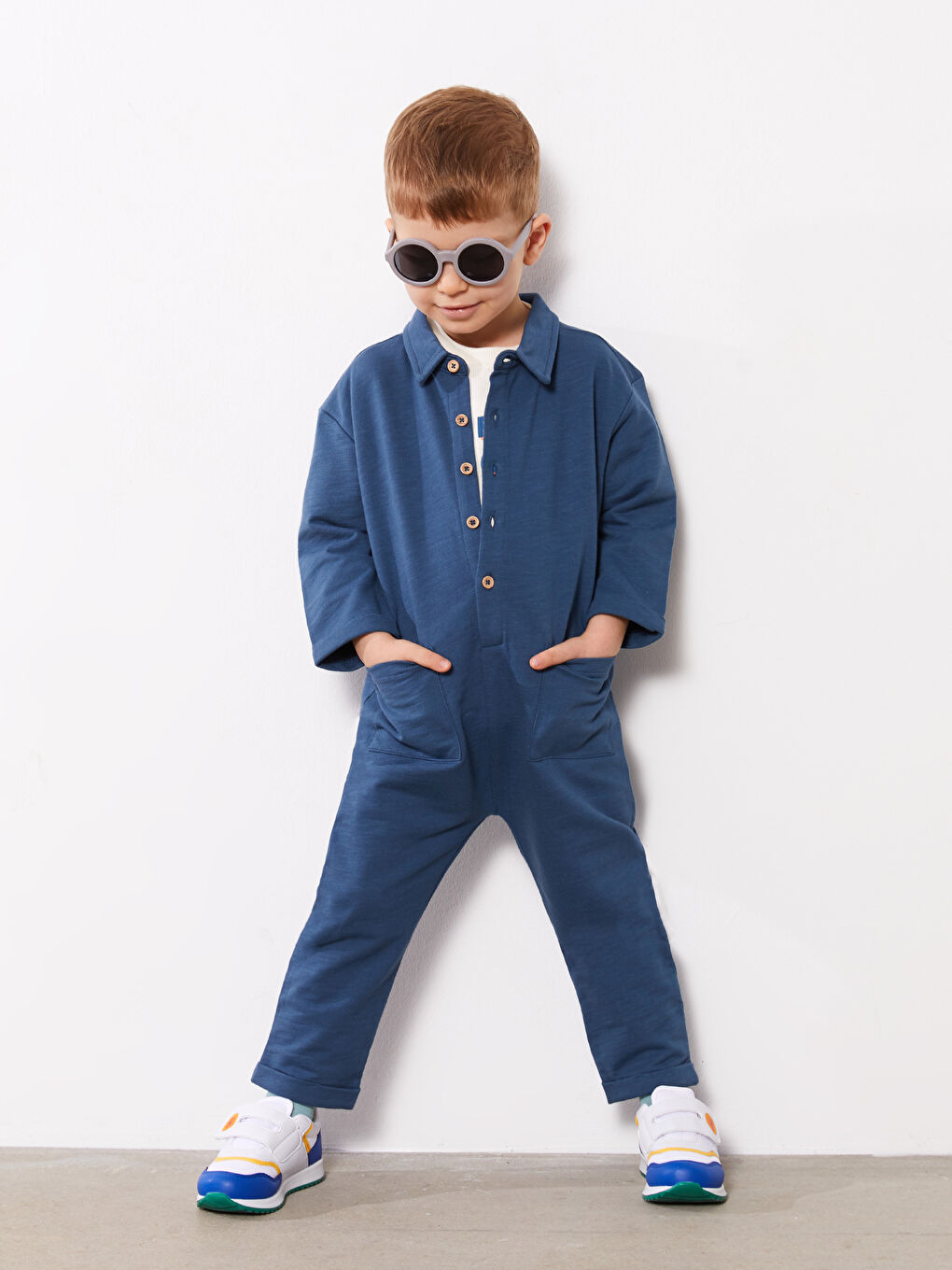 Gri Unisex Güneş Gözlüğü-3