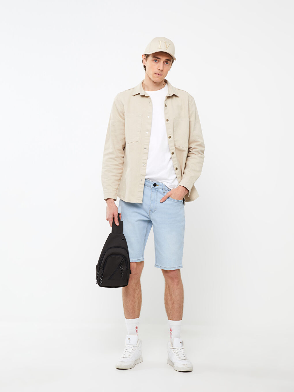 Kahverengi Nakışlı Erkek Kep Şapka-1