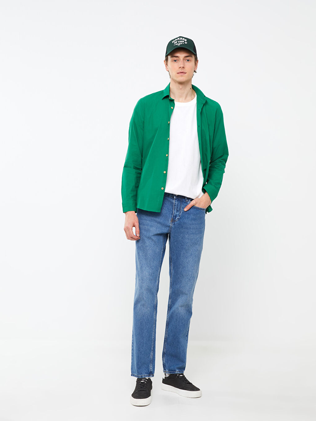 قبعة مطرزة للرجال-1