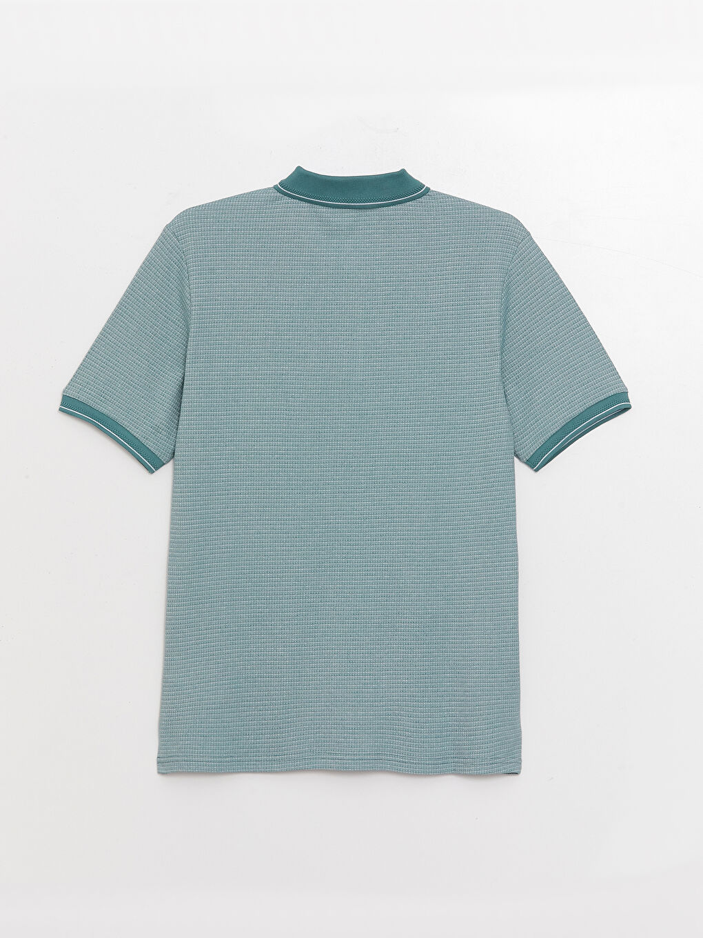 Polo Neck Short Sleeve Men's T-Shirt-6