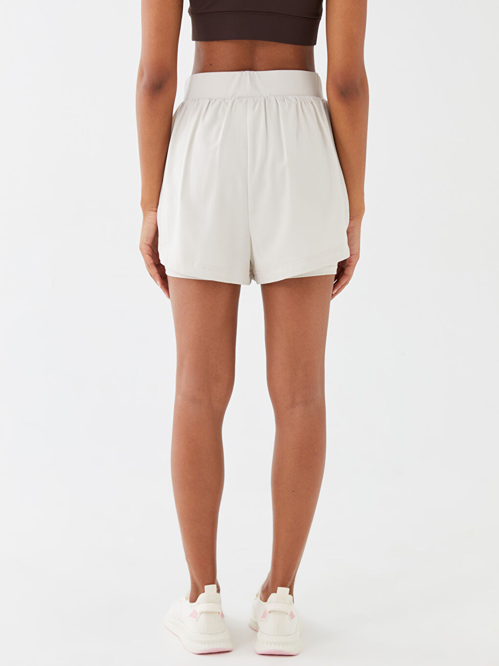 Women's Elastic Waist Shorts -S3BO04Z8-FZJ