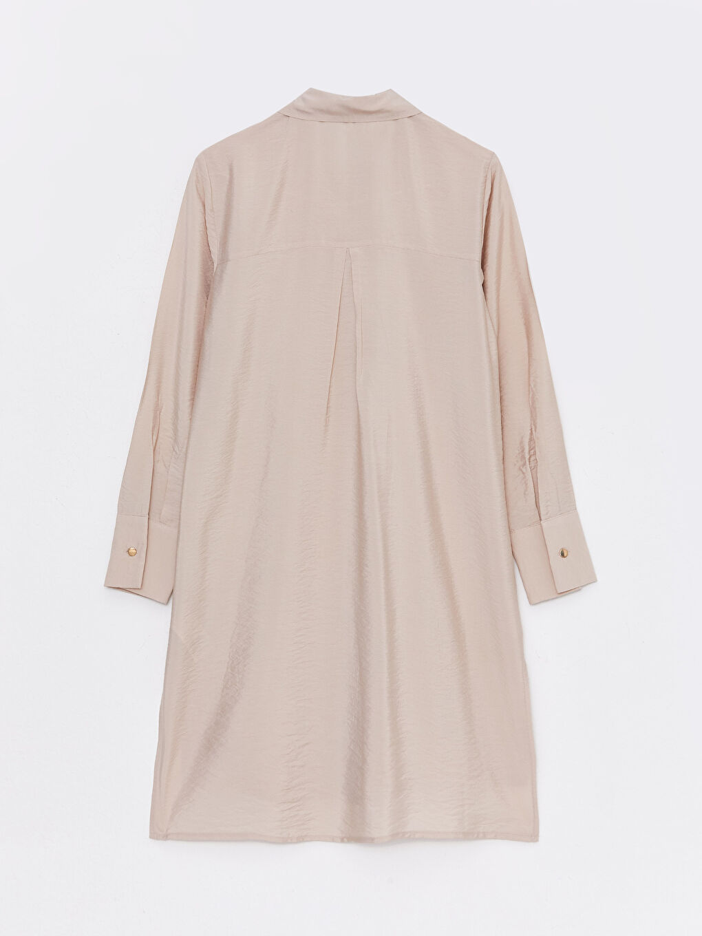 Plain Long Sleeve Women's Shirt Tunic-6