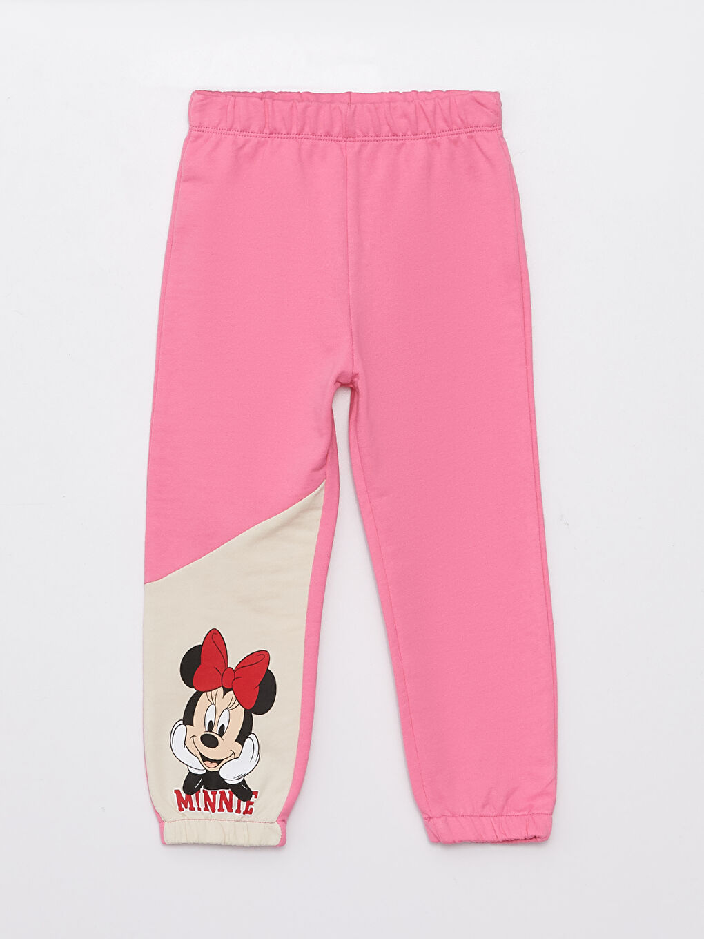 كول مدور كم طويل مطبوع ميني ماوس طقم سويتشيرت و سروال رياضي بنات بيبي جوج ديال الباكات-2