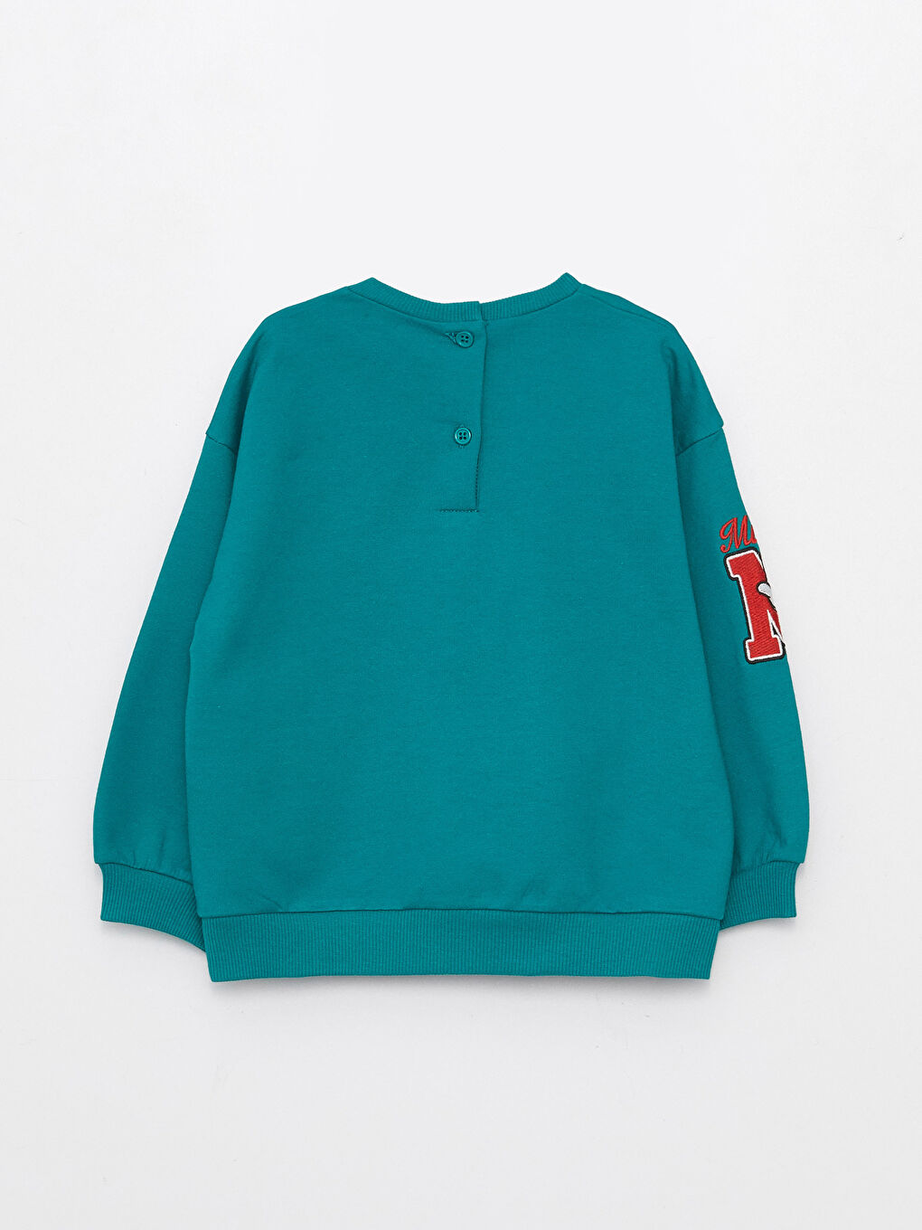 سويتشيرت بنات بيبي مطبوع ميني ماوس كم طويل كول مدور-1