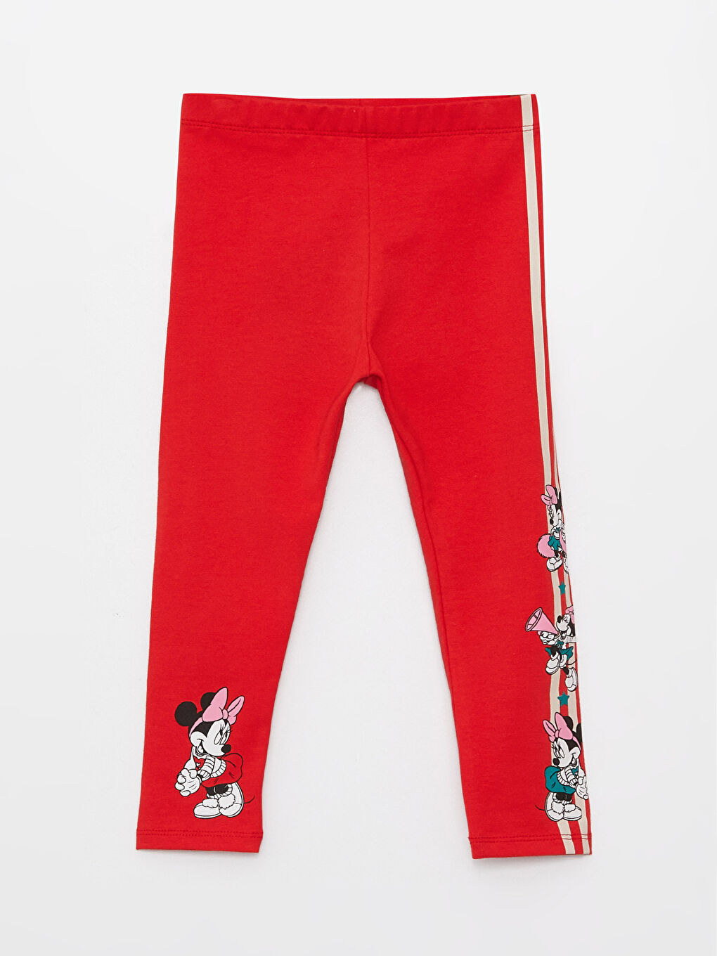 Elastic Waist Minnie Mouse Printed Baby Girl Tights -S3BO48Z1-GXV