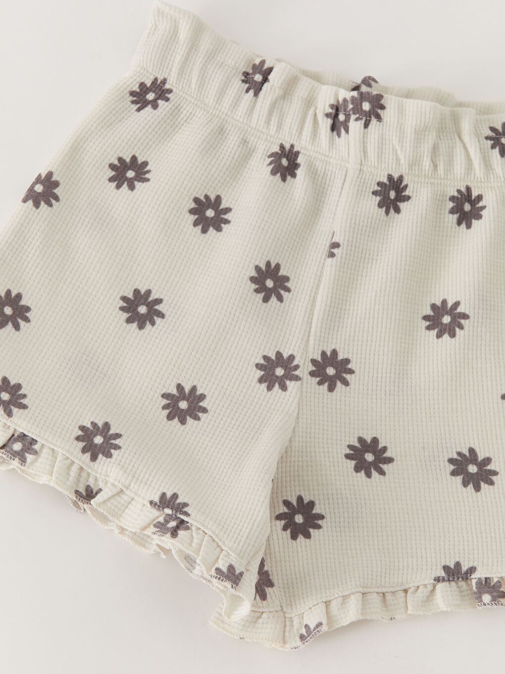 T-shirt et Short pour Filles à Manches Courtes Imprimé Col Rond-3