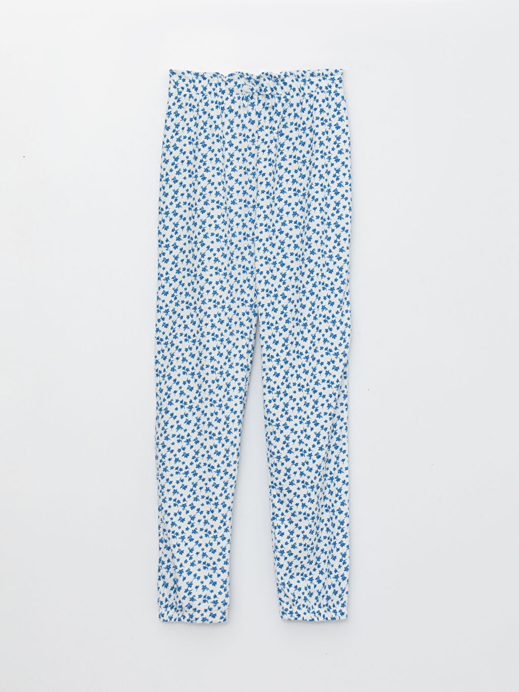 Crew Neck Short Sleeve Girls T-Shirt and Trousers-2