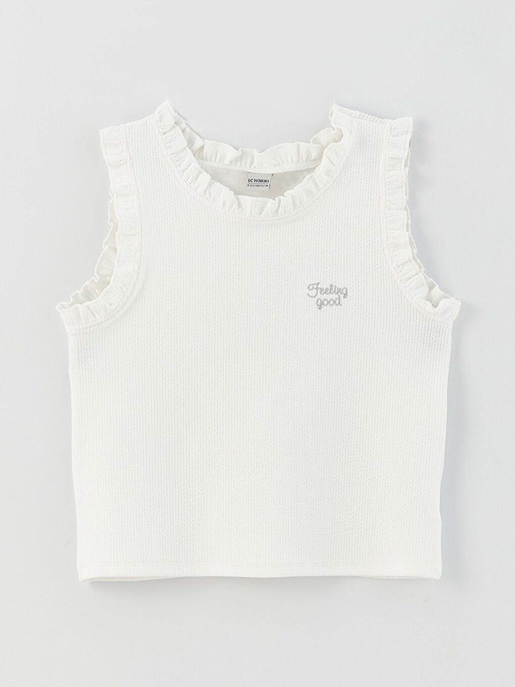 Maiou și Șort pentru Fete cu Guler Rotund-1