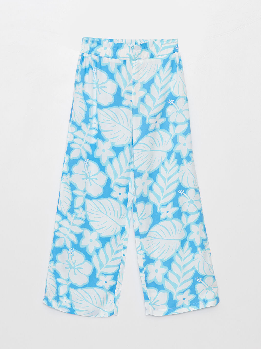 Elasticated Waist Wideleg Girls' Trousers -S3BO89Z4-LQQ